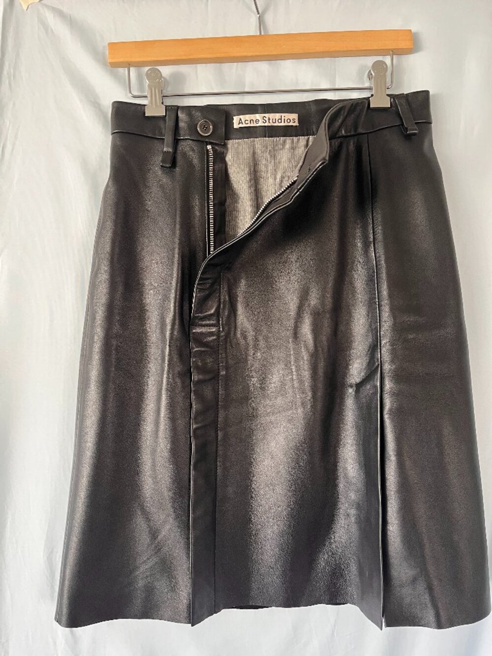 Acne Studios Leather Skirt